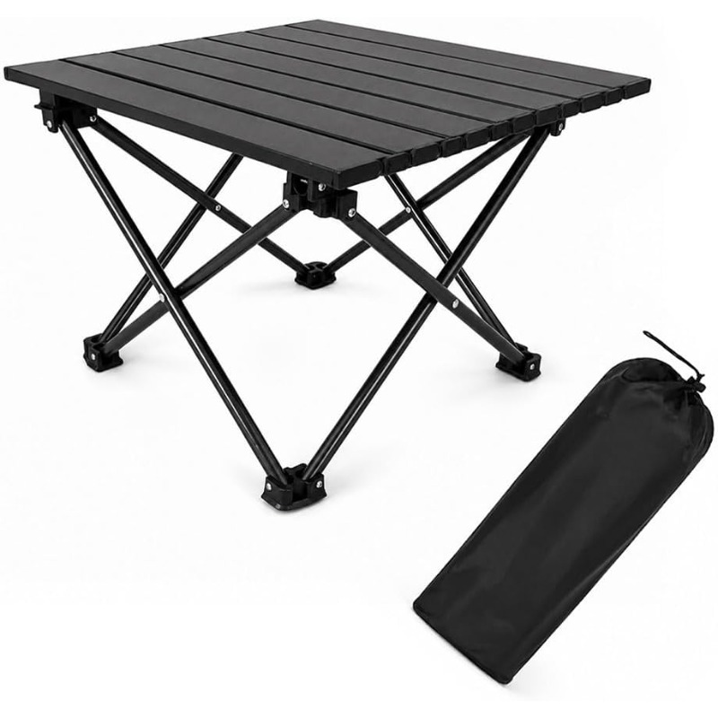 Camping Hiking Cooking - Camping Table Portable Folding Stainless Steel