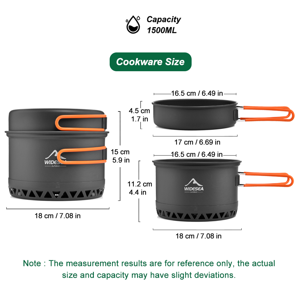 Camping Tableware Outdoor Cook - Quality Camping Cooking Set ulasan dan harga