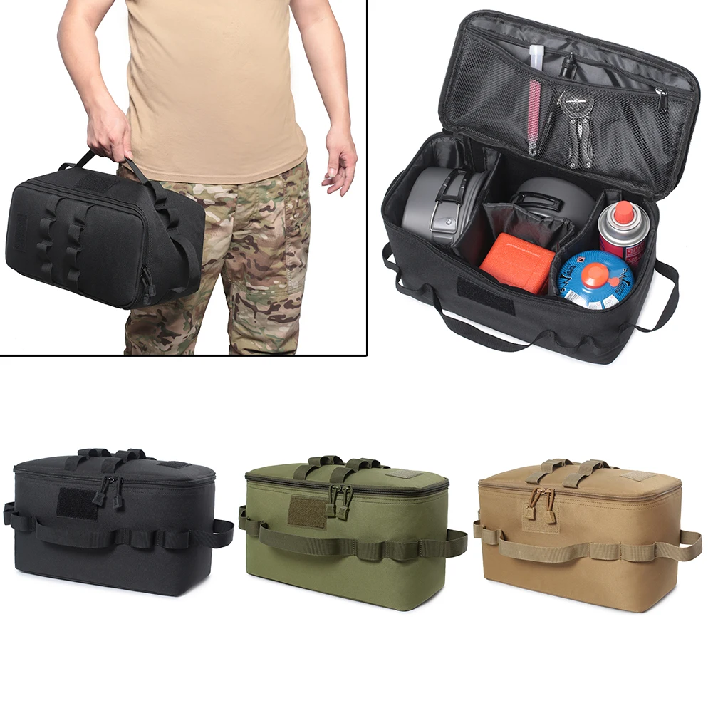 Tactical Pouch Camping Storage - Camping Hiking Cooking ulasan dan harga