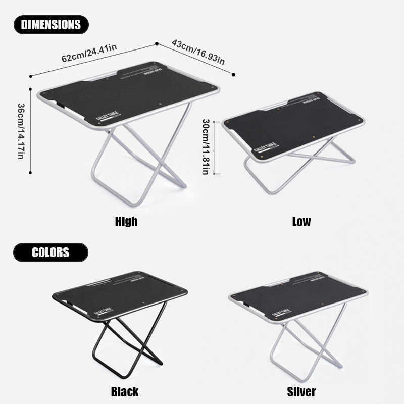 WESTTUNE Outdoor Camping Foldi - Camping Cooking Table ulasan dan harga