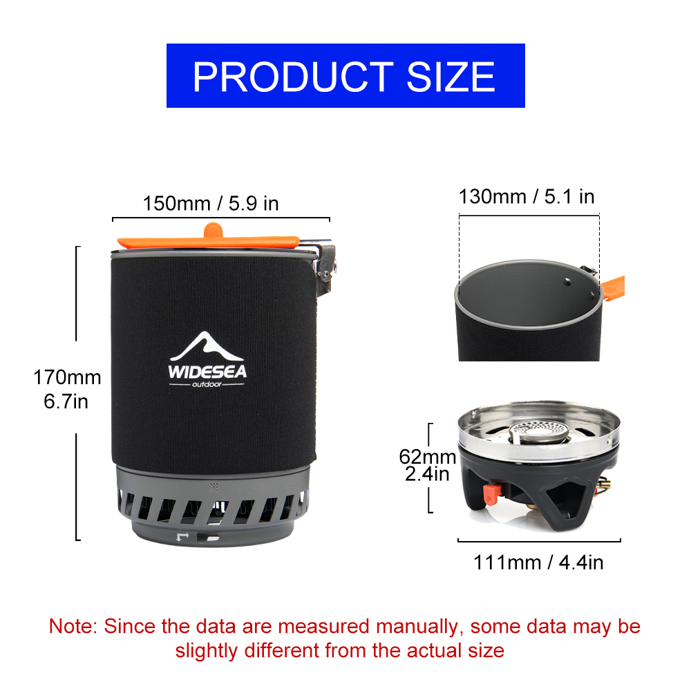 Widesea Camping Cooking System - Camping Hiking Cooking ulasan dan harga