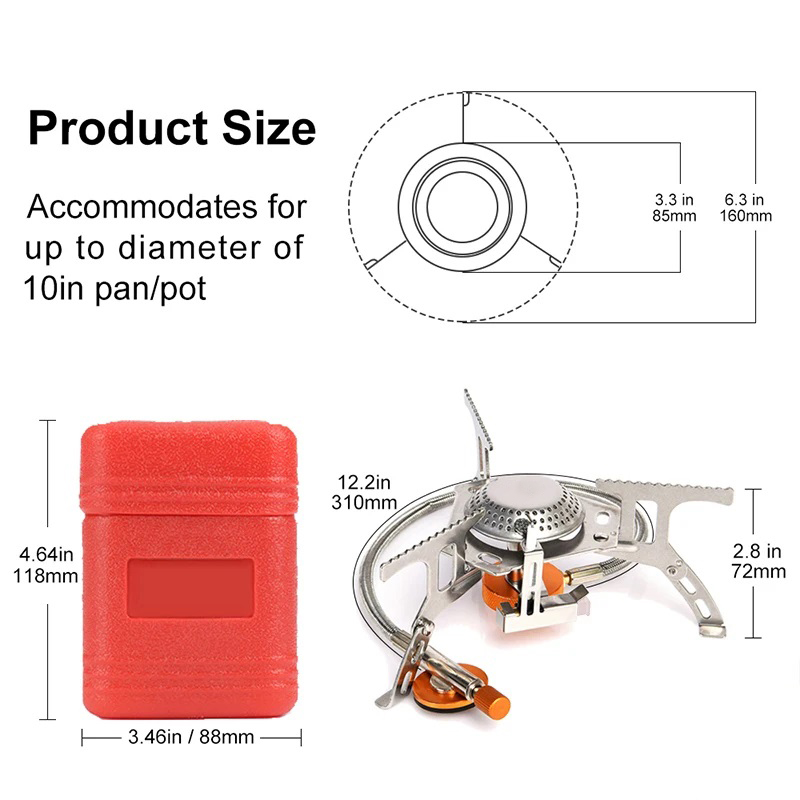 Camping Gas Stove Portable Fol - Quality Camping Cooking Set ulasan dan harga
