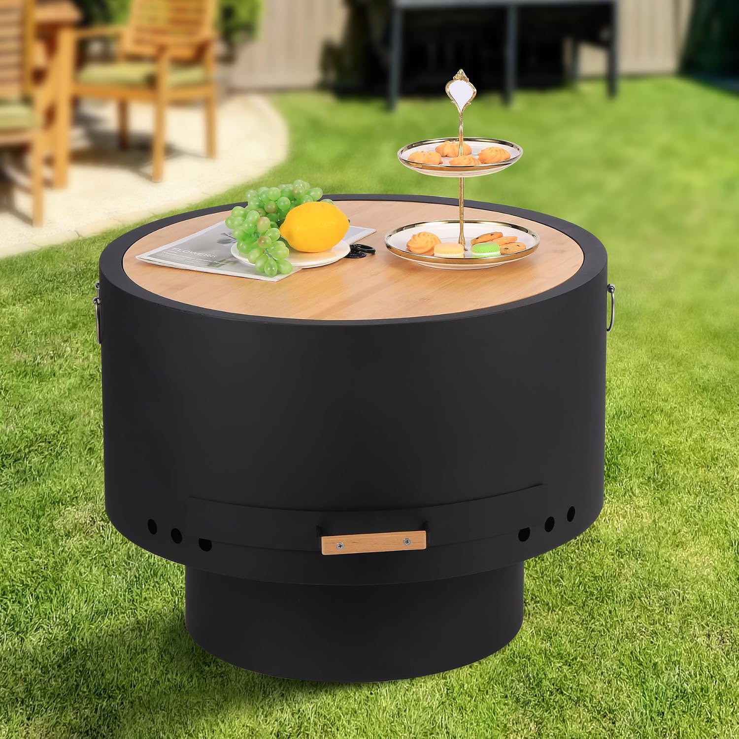 Garvee 26 Inch Smokeless Fire  - Camping Cooking Table ulasan dan harga