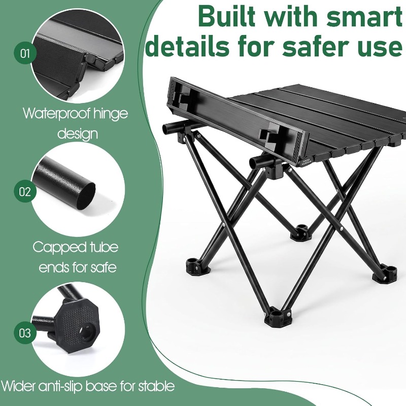 Portable Folding Camping Table - Camping Hiking Cooking ulasan dan harga
